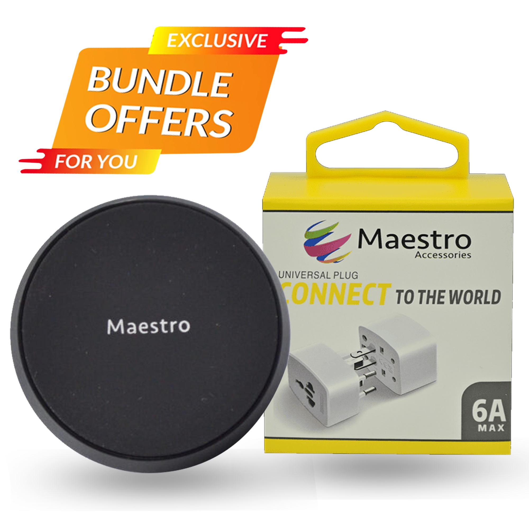 MAESTRO WORLD ADAPTER AND C55B MAG ARIVENT CAR HOLDER