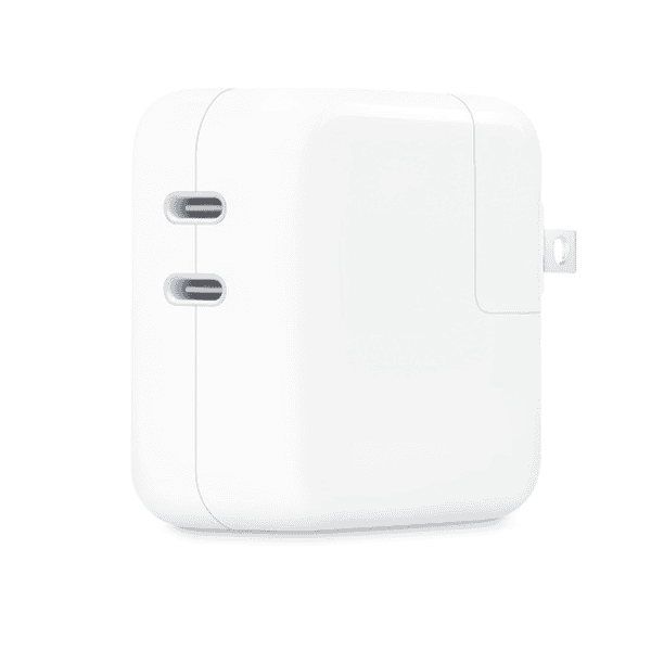 APPLE 35W DUAL USB-C PORT POWER ADAPTER MNWP3