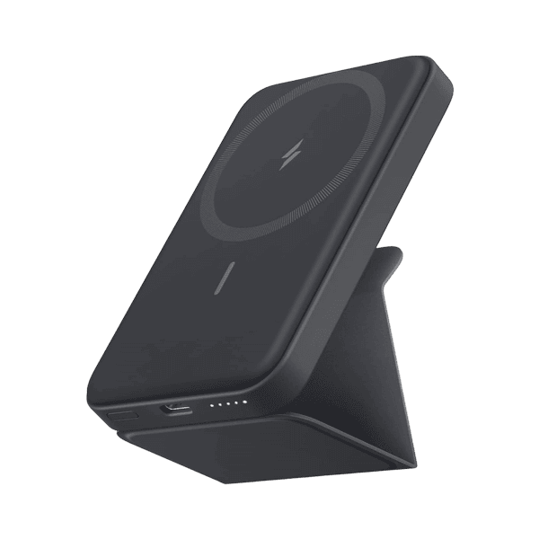 ANKER A1618H11 POWERCORE MAGNETIC 5K 322 WITH FOLDABLE STAND MagGo BATTERY BLACK