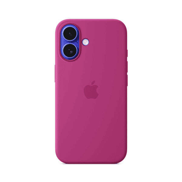 APPLE IPHONE 16 SILICONE CASE WITH MAGSAFE MYY53ZM/A FUCHSIA