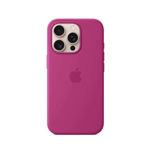 APPLE IPHONE 16 PRO SILICONE CASE WITH MAGSAFE MYYN3ZM/A FUCHSIA