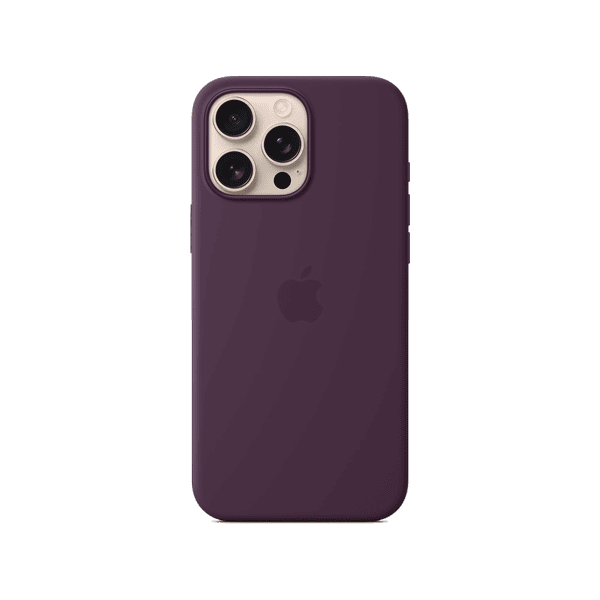 APPLE IPHONE 16 PRO MAX SILICONE CASE WITH MAGSAFE MYYW3ZM/A PLUM