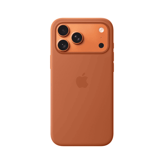 APPLE IPHONE 17 PRO SILICONE CASE WITH MAGSAFE MGFJ4ZM/A TERRA COTTA