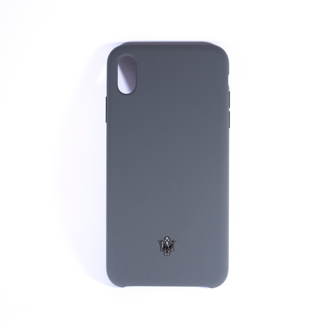 MASERATI SILICONE HARD CASE IPHONE XS MAX MAGSIHCI65DG GRAY