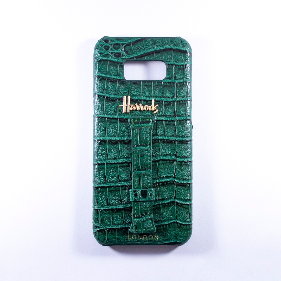 HARRODS HARD COVER GALAXY S8 PLUS GREEN