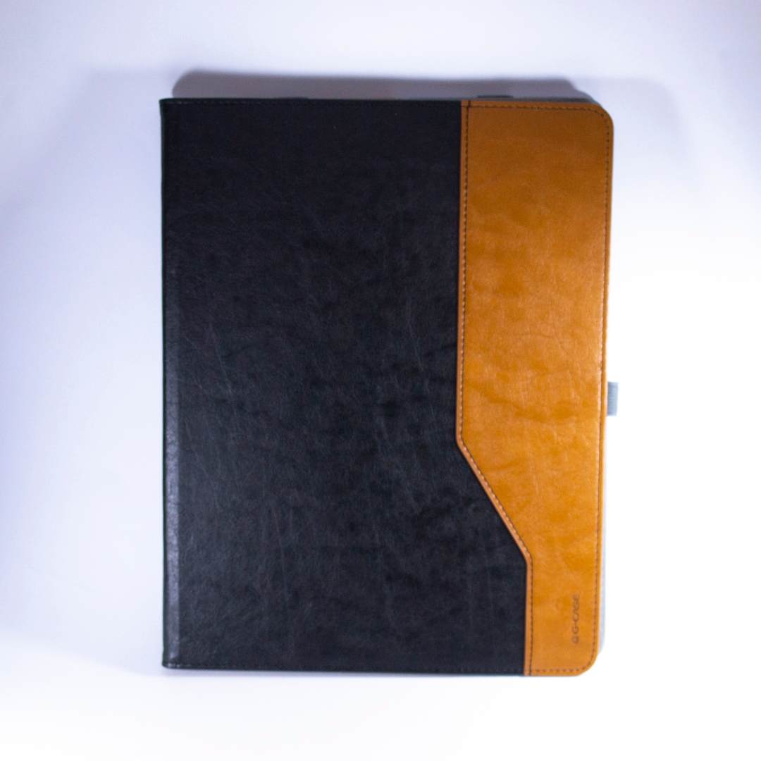 G-CASE LEATHER CASE IPAD 9.7 > 11 INCH BLACK