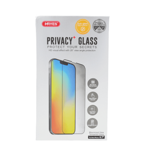 MRYES TEMPERED GLASS SCREEN PROTECTOR IPHONE 13 PRO MAX MATT PRIVACY