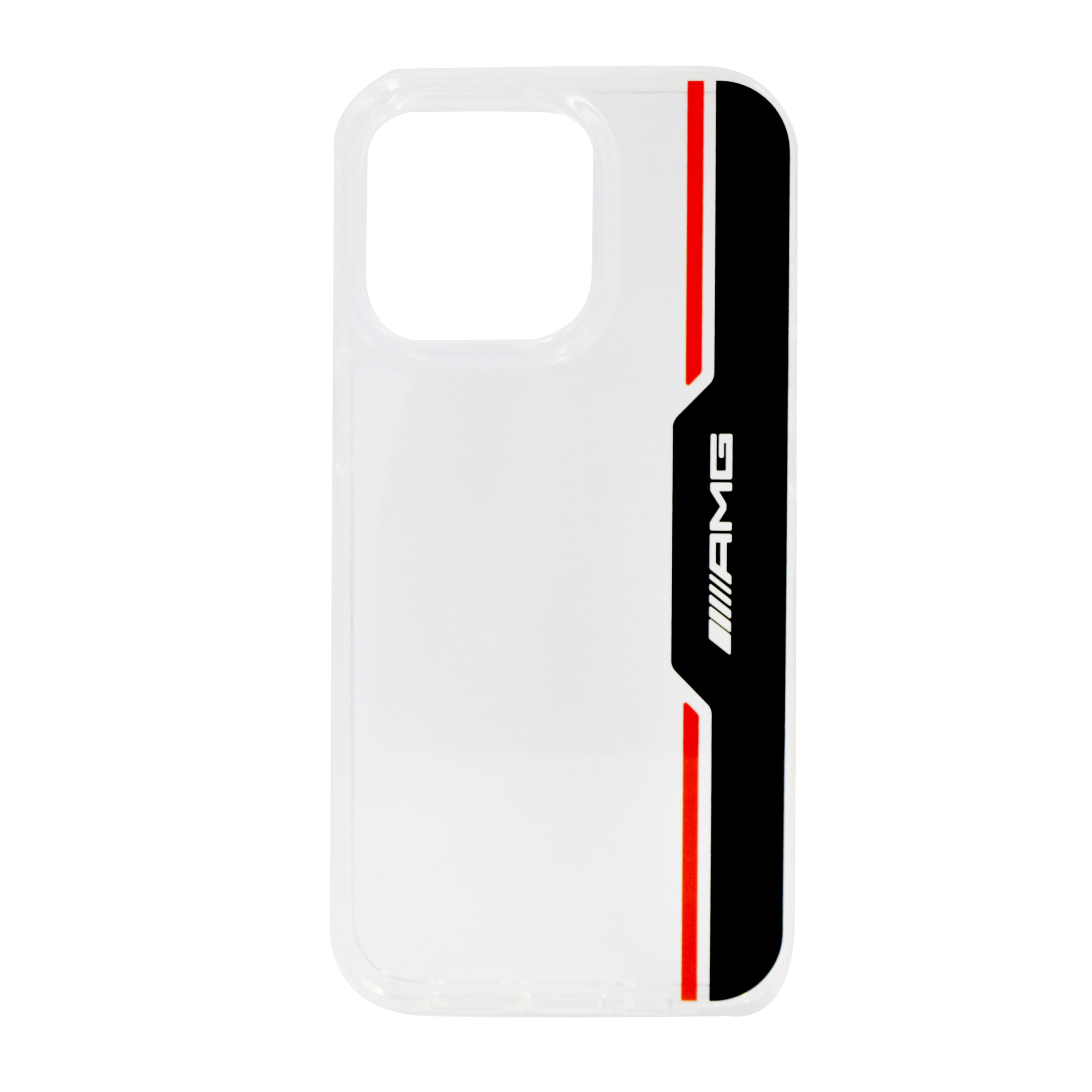 AMG HARD CASE ELECTROPLATED AREA & LINE IPHONE 13 PRO BLACK/RED