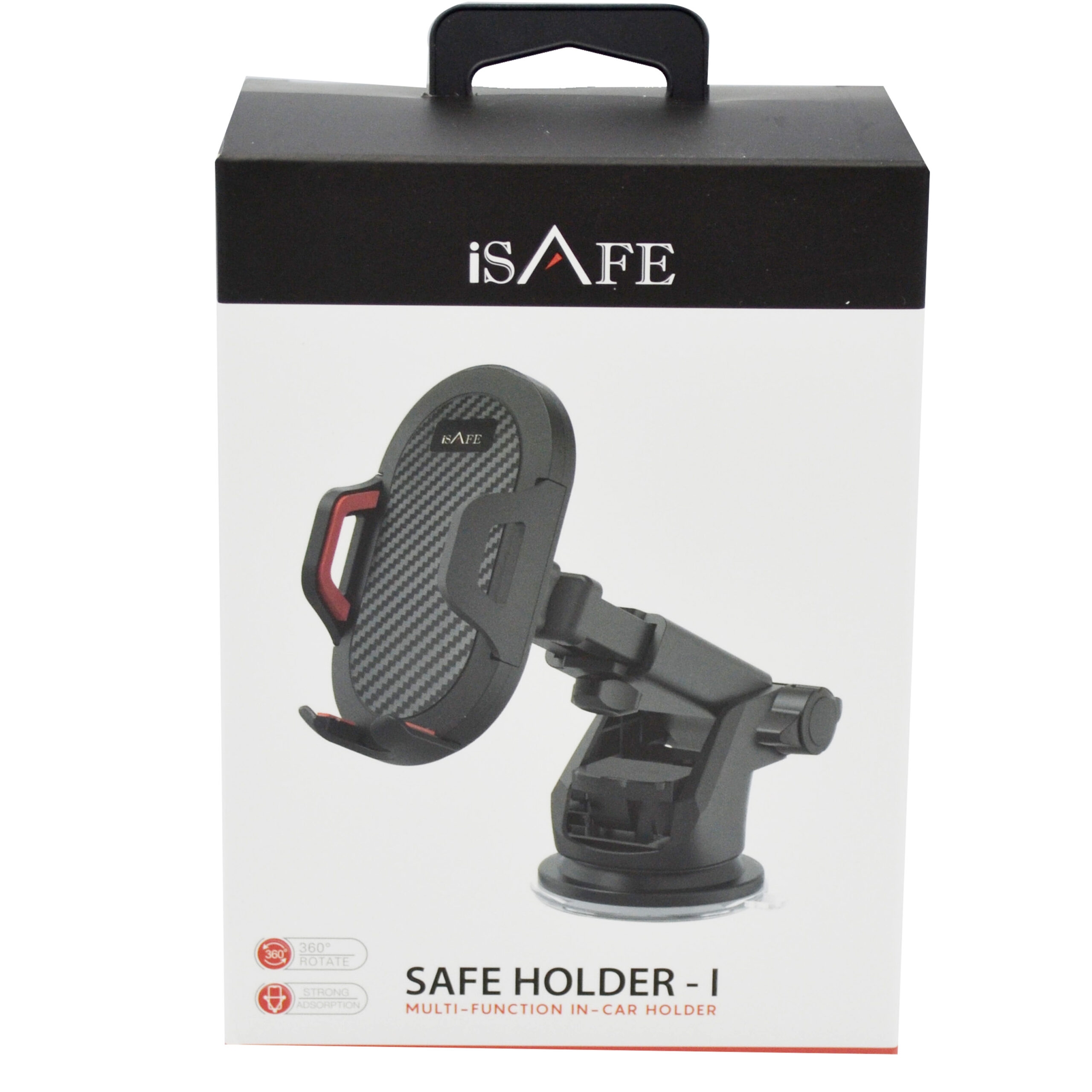 ISAFE C39 DASHBOARD CAR HOLDER BLACK