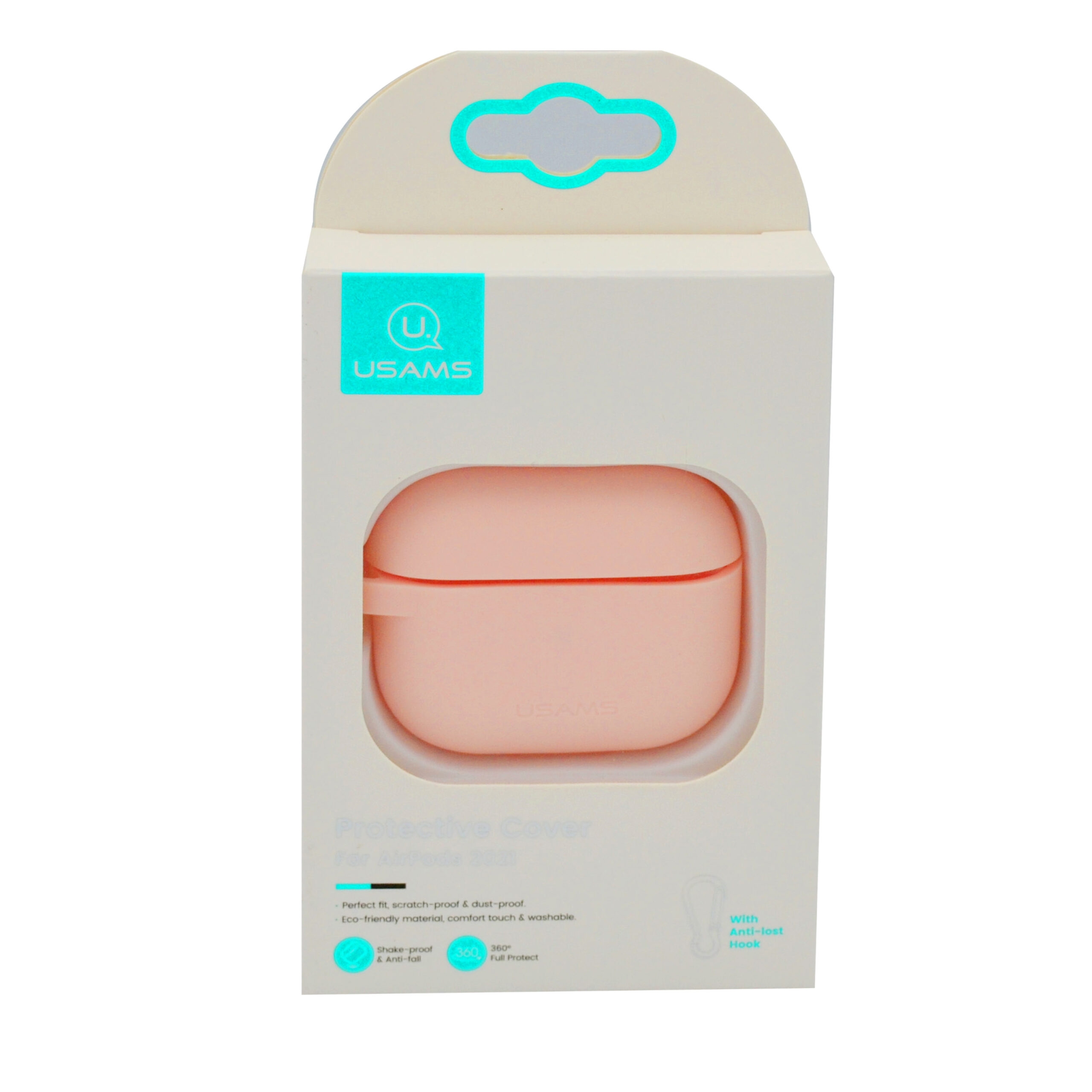 USAMS SILICONE CASE AIRPODS 3 PINK