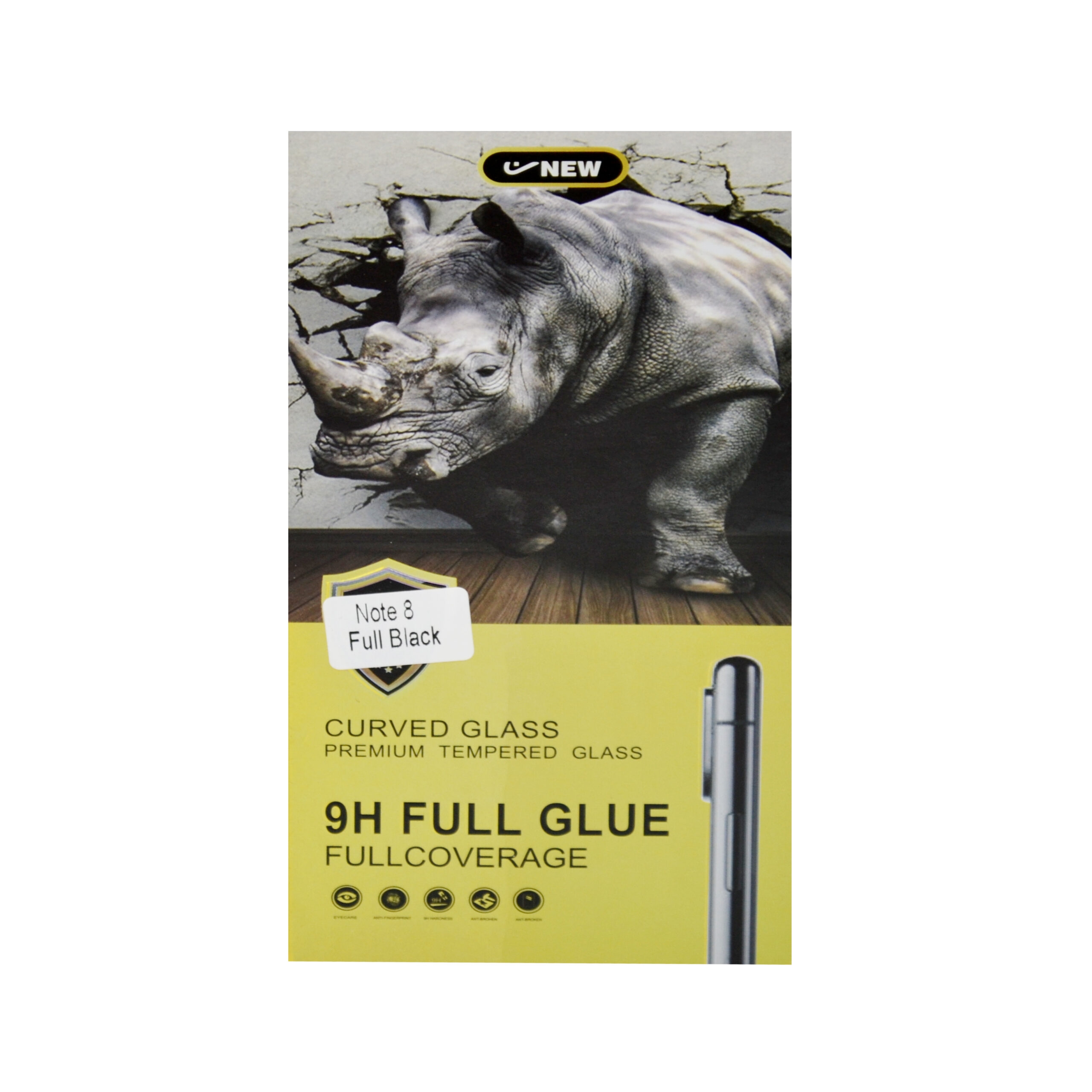 TEMPERED GLASS SCREEN GUARD GALAXY NOTE8 FULL