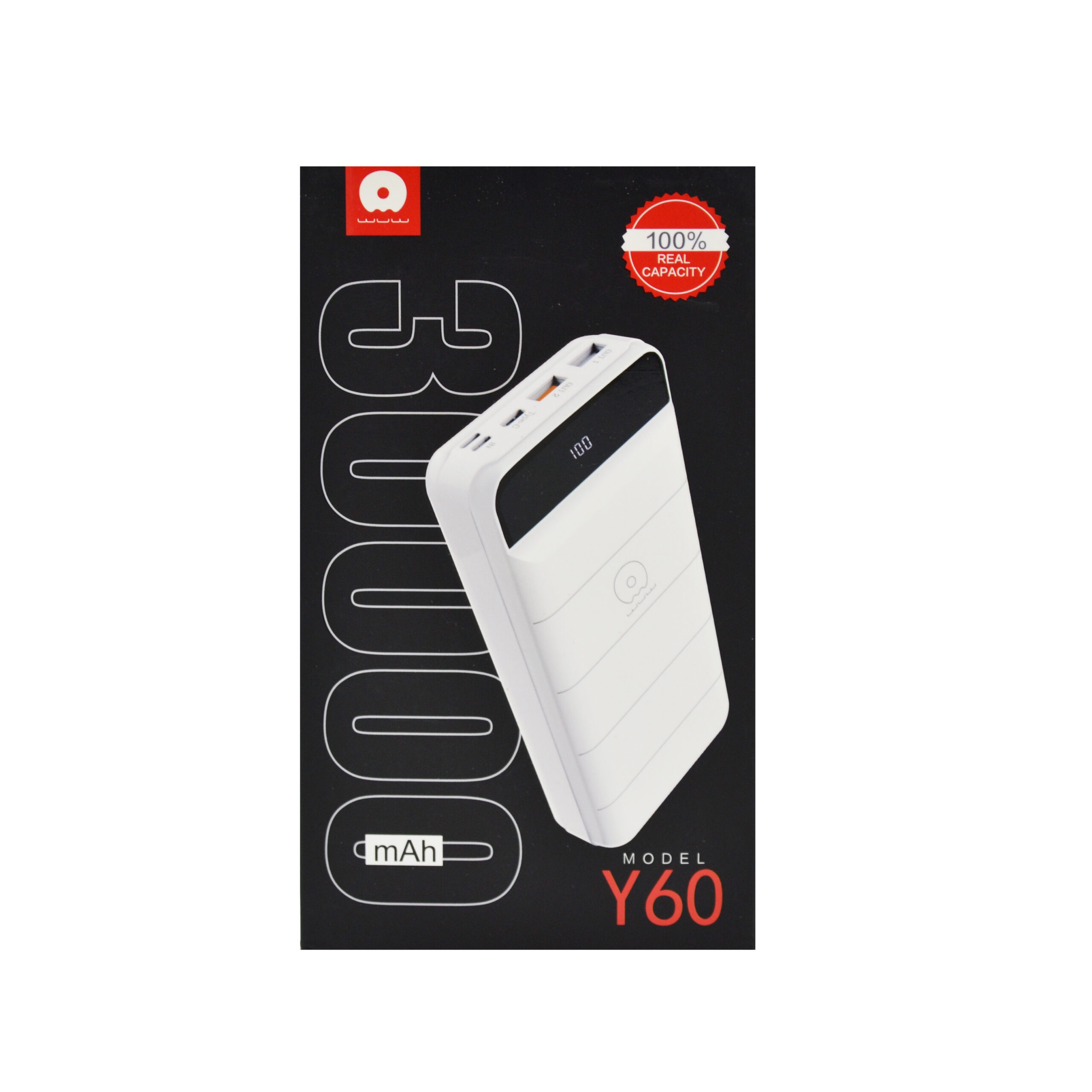 WUW POWER BANK 30000mAh