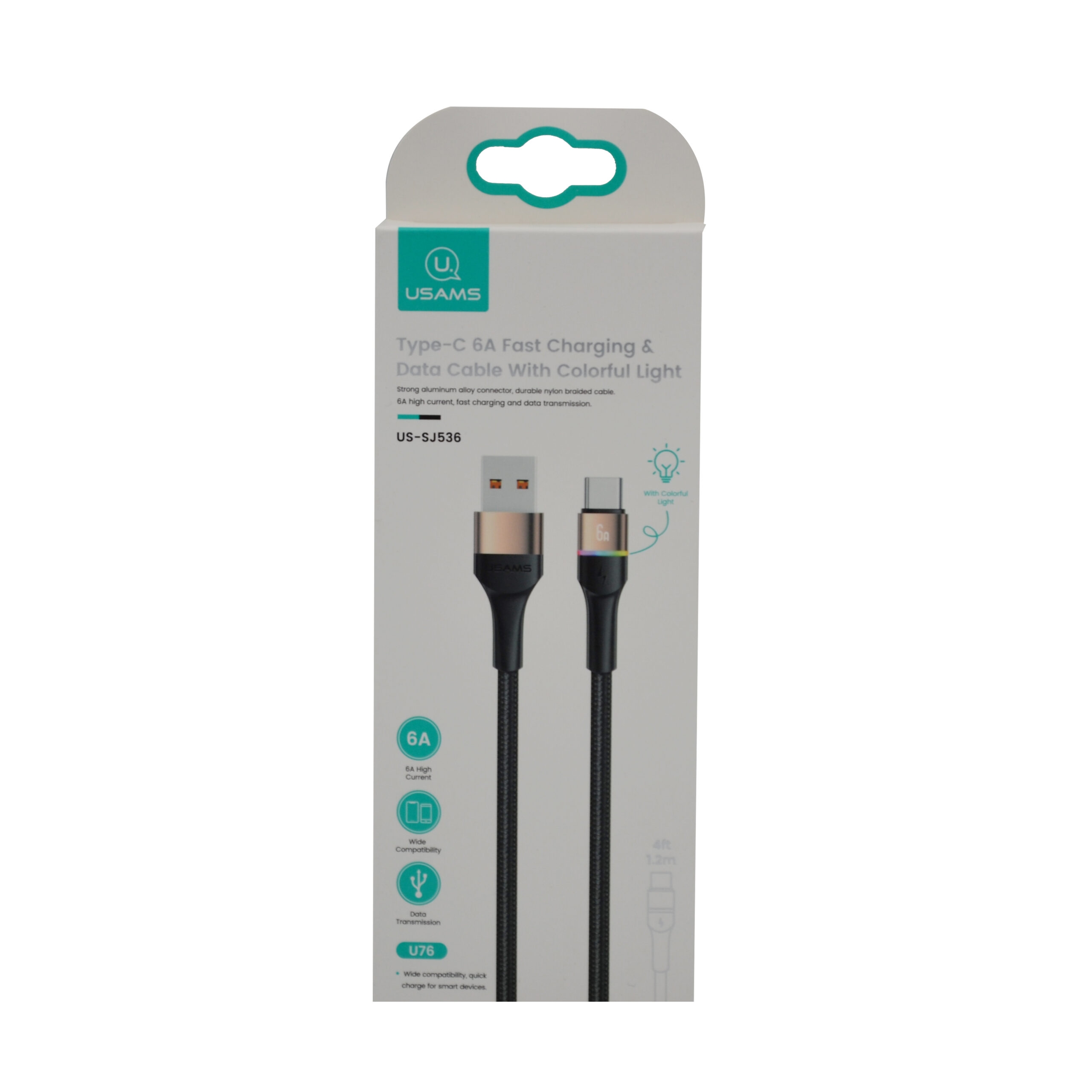 USAMS SJ536 TYPE-C FAST CHARGING CABLE