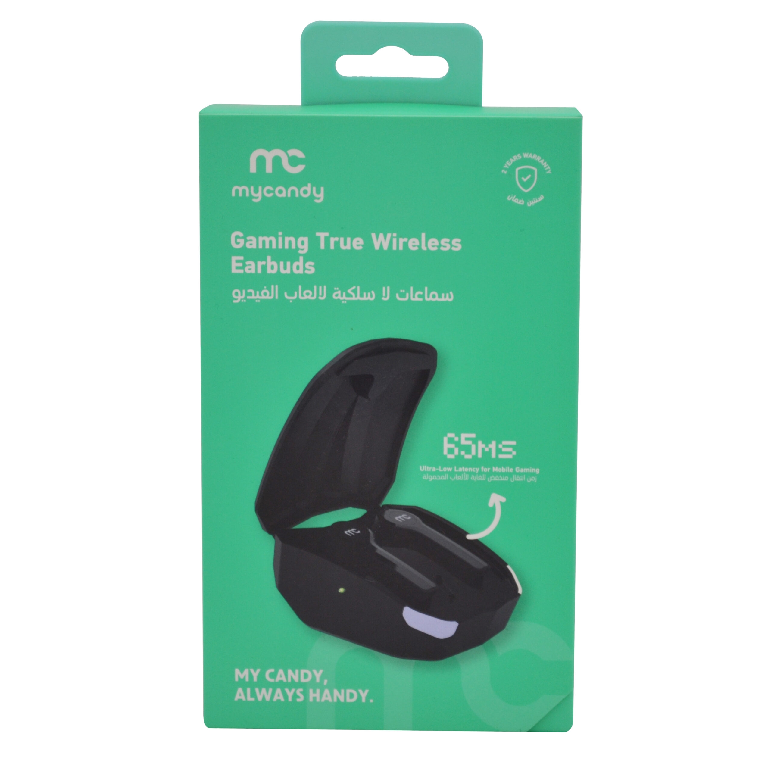 MYCANDY TRUE WIRELESS GAMING TWS 250 BLACK