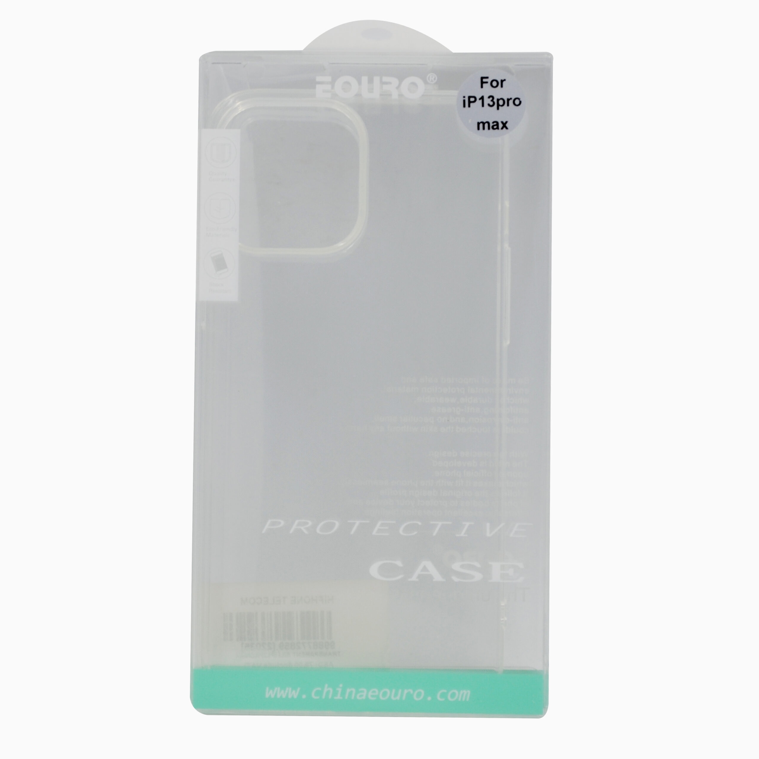 TRANSPARENT SILICONE CASE IPHONE 13 PRO MAX