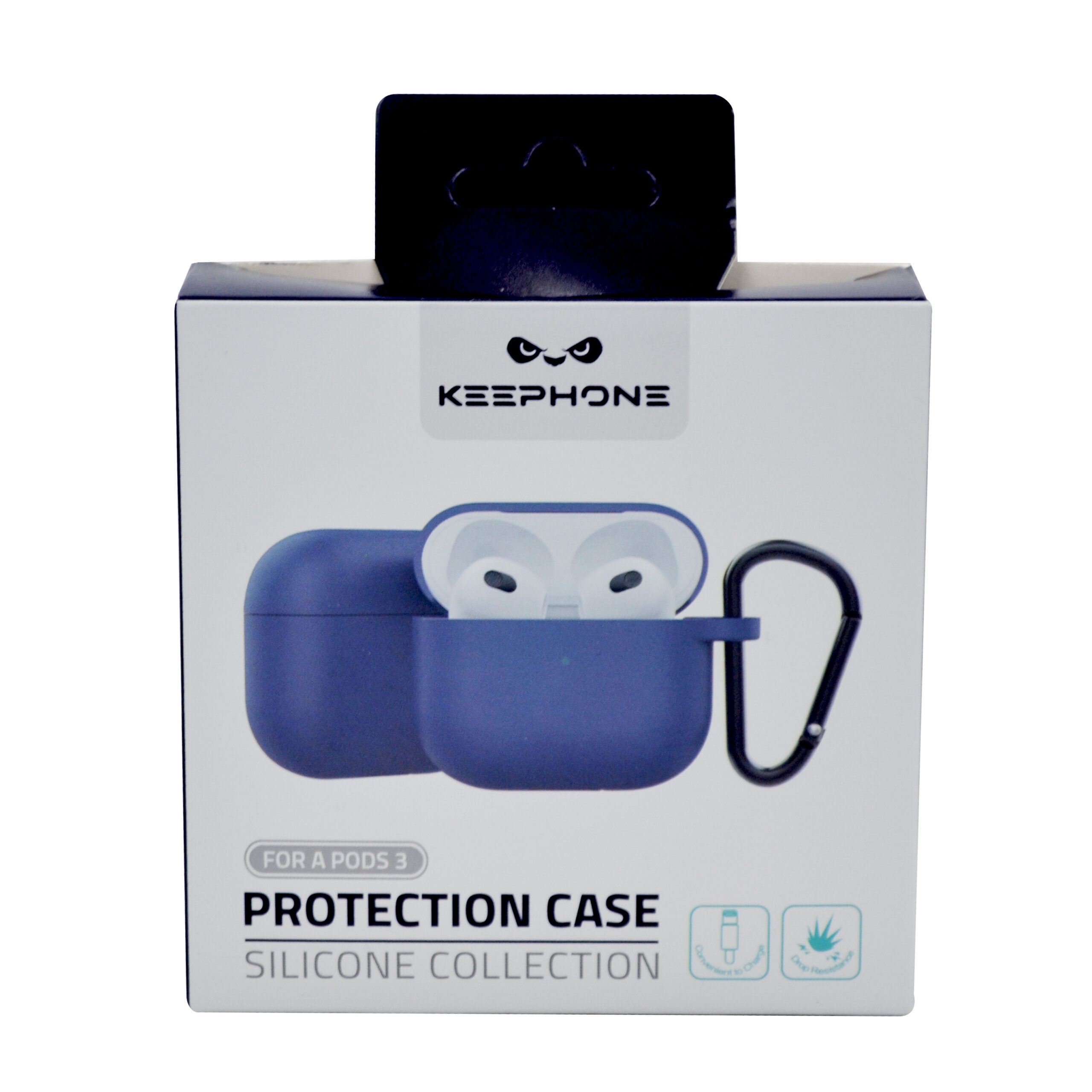 KEEPHONE AIRPODS3 SILICONE CASE BLUE