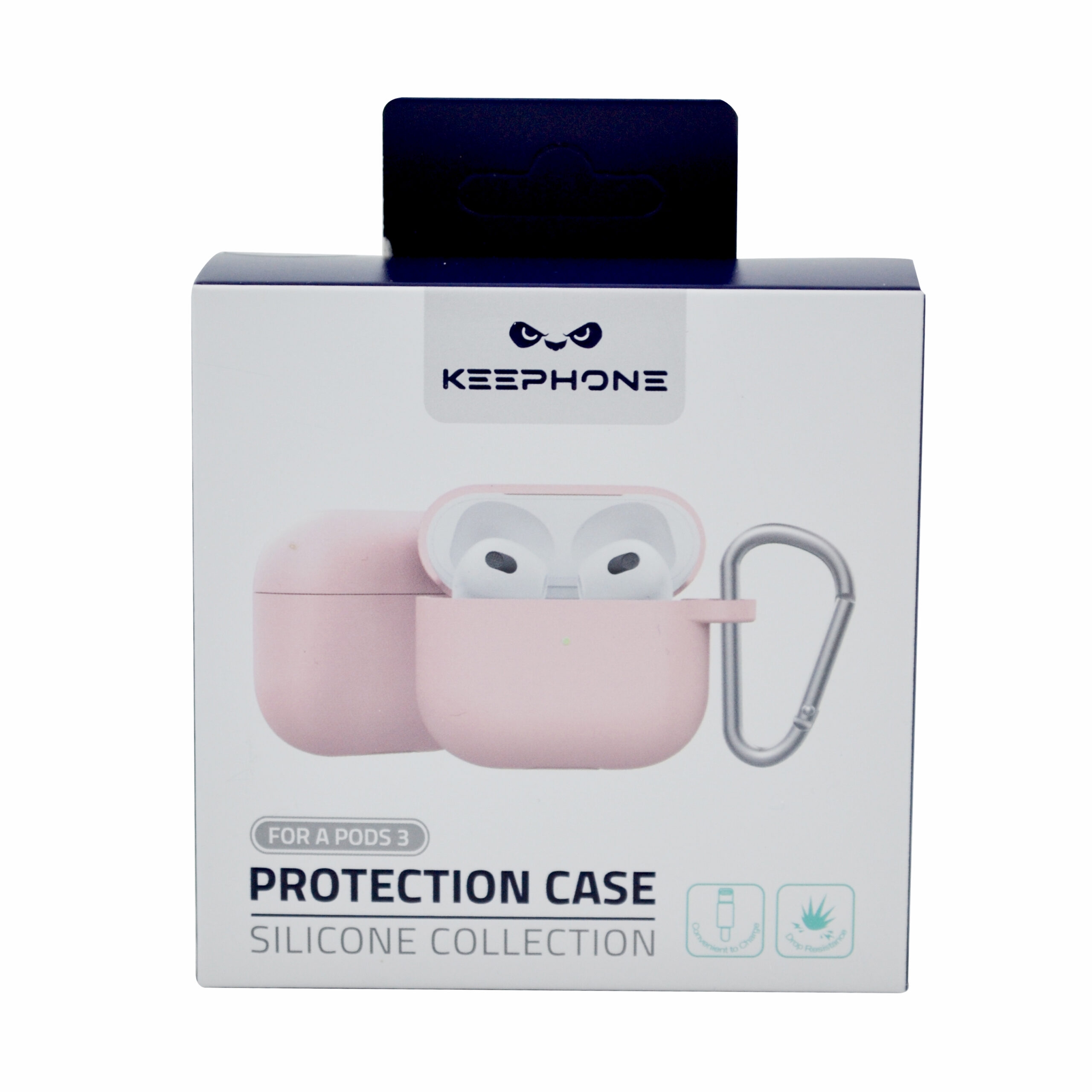 KEEPHONE AIRPODS3 SILICONE CASE PINK