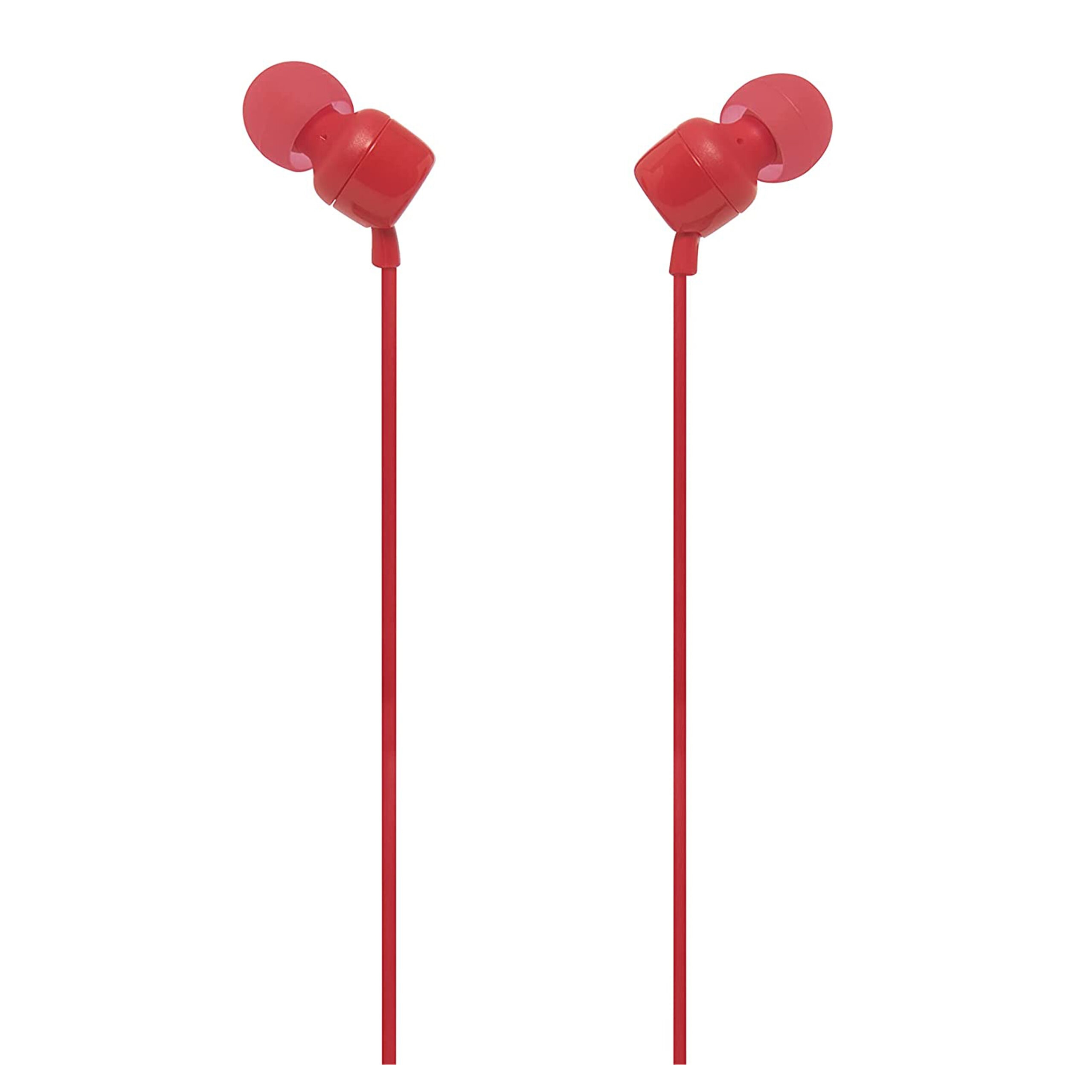 JBL WIRED IN-EAR T110 RED -TT