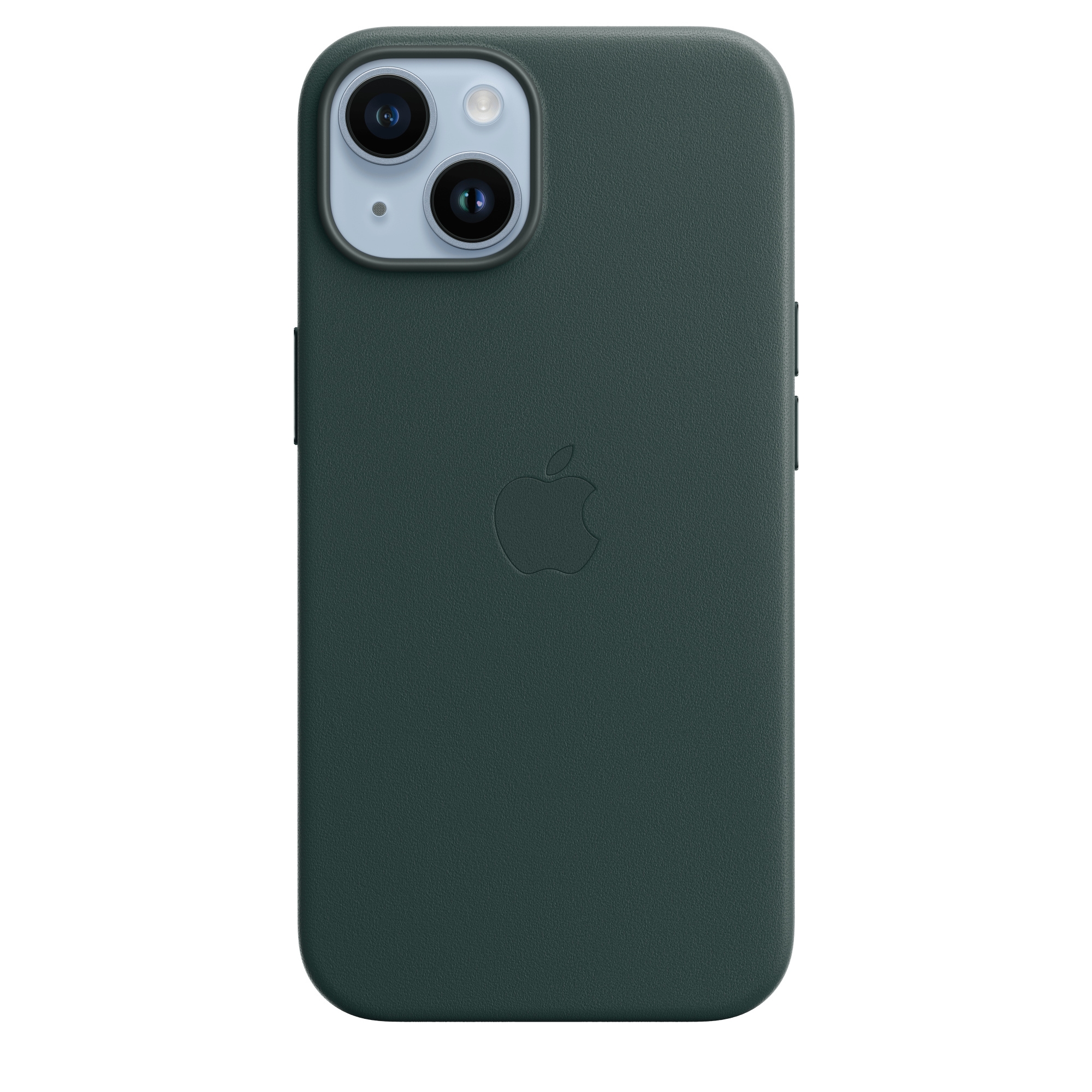 APPLE IPHONE 14 LEATHER CASE MPP53Z FOREST GREEN WITH MAGSAFE