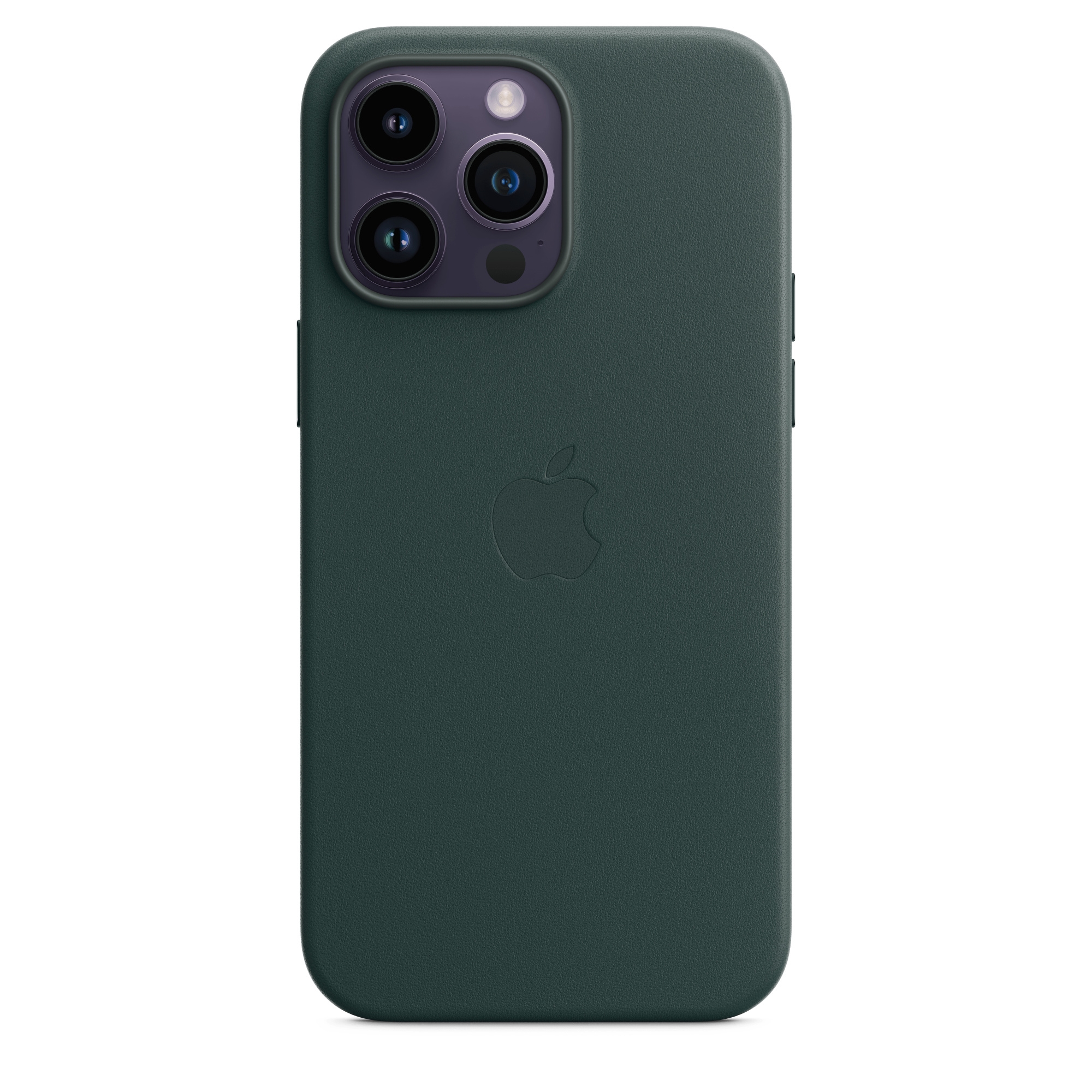 APPLE IPHONE 14 PRO MAX LEATHER CASE MPPN3Z FOREST GREEN WITH MAGSAFE