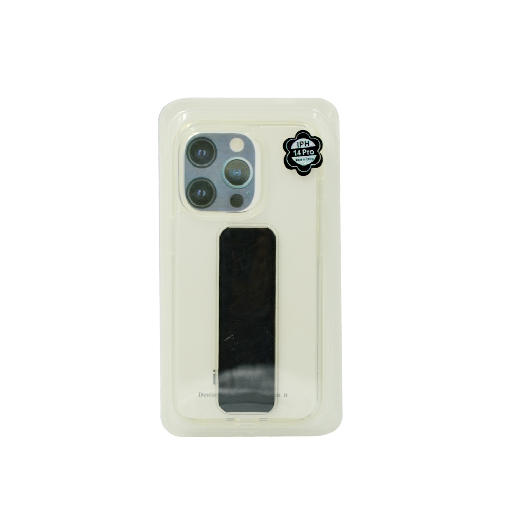 TRANSPARENT BACK COVER GRIP IPHONE 14 PRO MAX GREEN