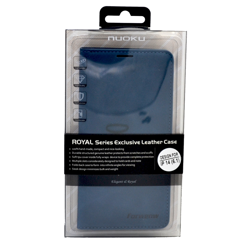 FORENBW BOOKCASE IPHONE 14 BLUE