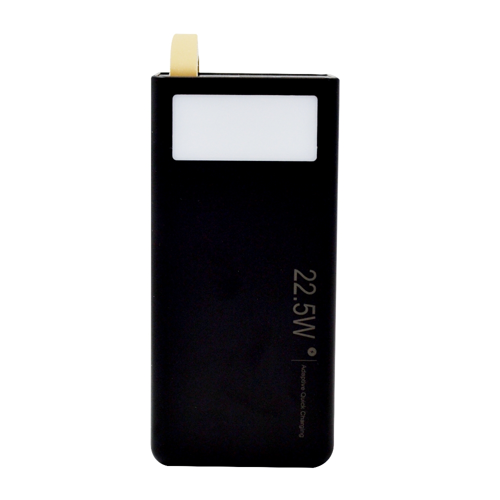 WUW TUGII-355 PD 22.5W+QC3.0 POWERBANK 50000 MAH BLACK