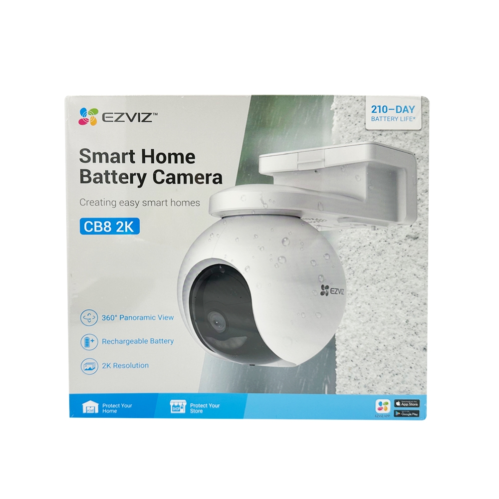 Hikvision Ezviz Outdoor 360 Degree Smart Home Battery Camera Cb8 2K