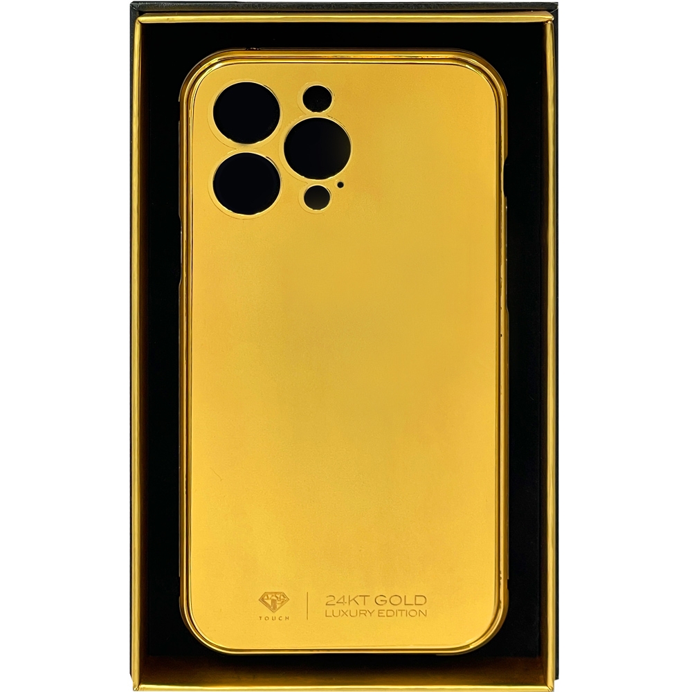 VIP TOUCH IPHONE 14 PRO MAX 24KT GOLD WITH CAMERA PROTECTION LIMITED EDITION