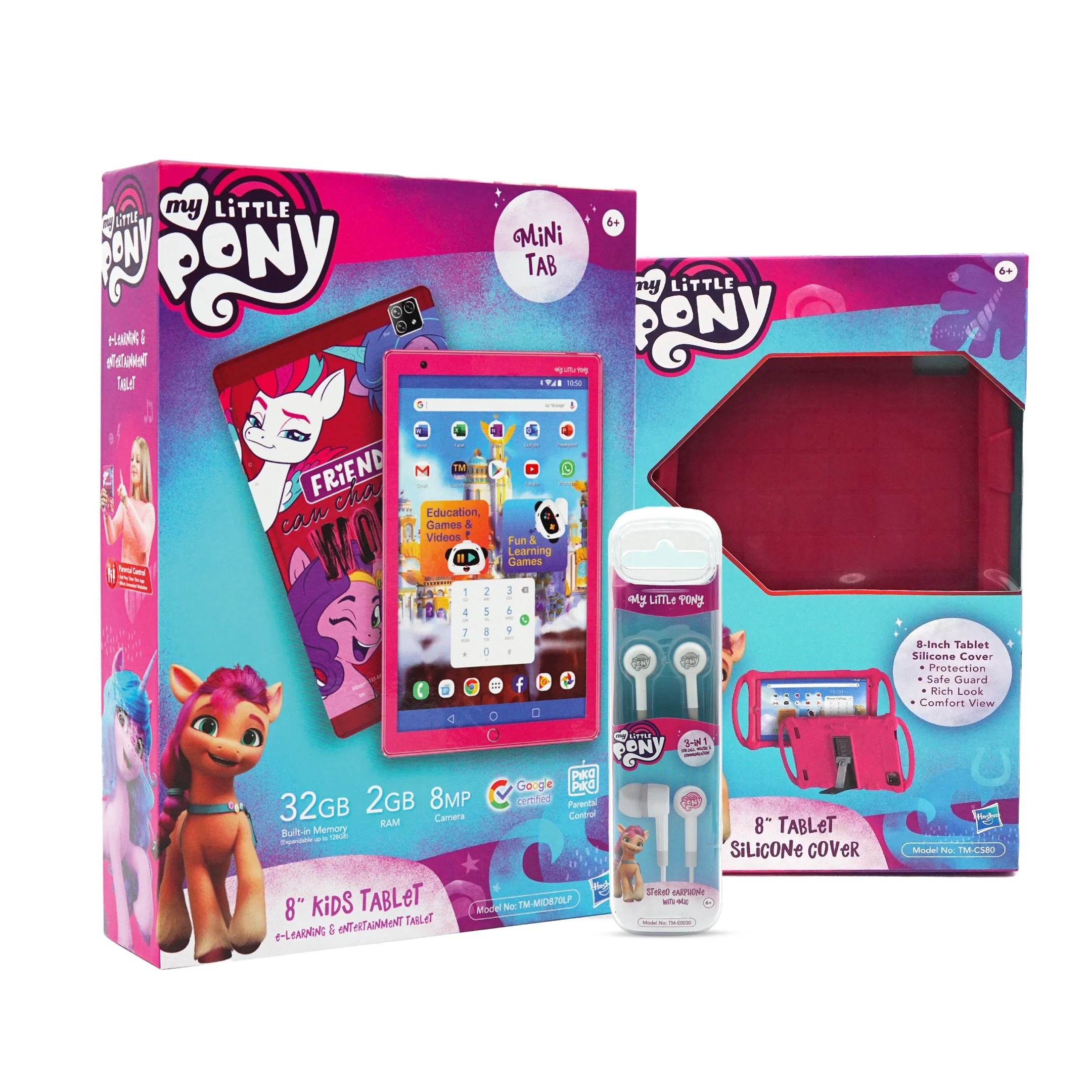 MY LITTLE PONY 8" Tablet with MS Office - E-Learning & Entertainment