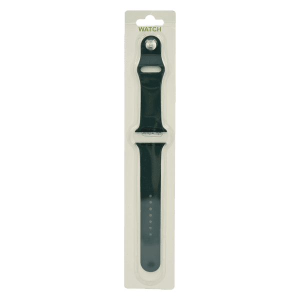 M-WATCH STRAP SILICONE 40MM GREEN