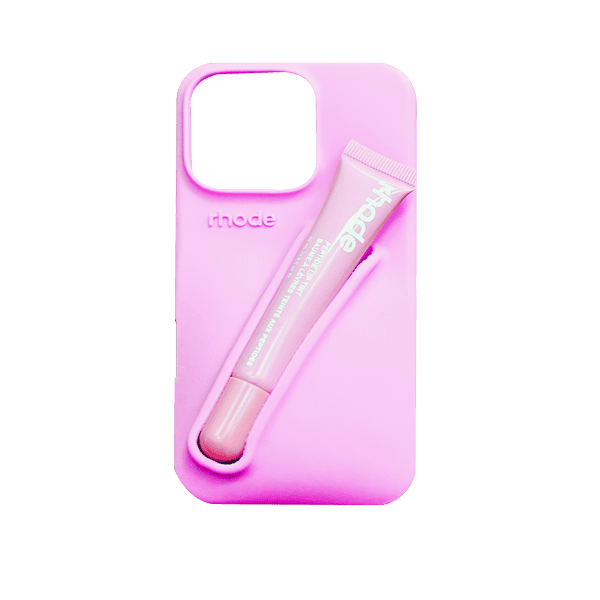 RHODE LIPSTICK SILICONE CASE IPHONE 14/15 PRO MAX MAJENTA