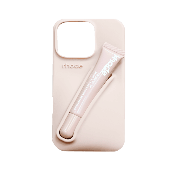 RHODE LIPSTICK SILICONE CASE IPHONE 16 PRO PINK