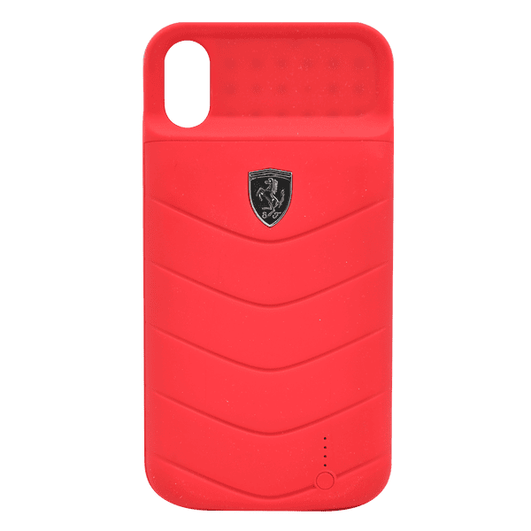 FERRARI FULL COVER POWER CASE IPHONE XR 4000mAh FEOQUPCFCI61RE RED