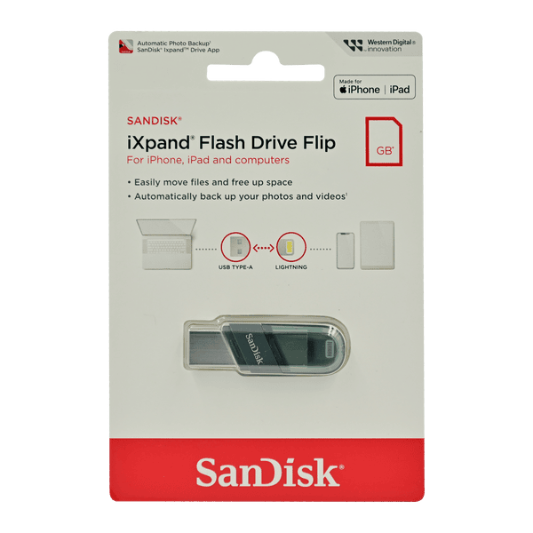 SANDISK IFLASH DEVICE HD 64GB -ASH