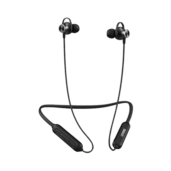 LEVORE WIRELESS NECKBAND BLUETOOTH HEADSET BLACK  LEB41