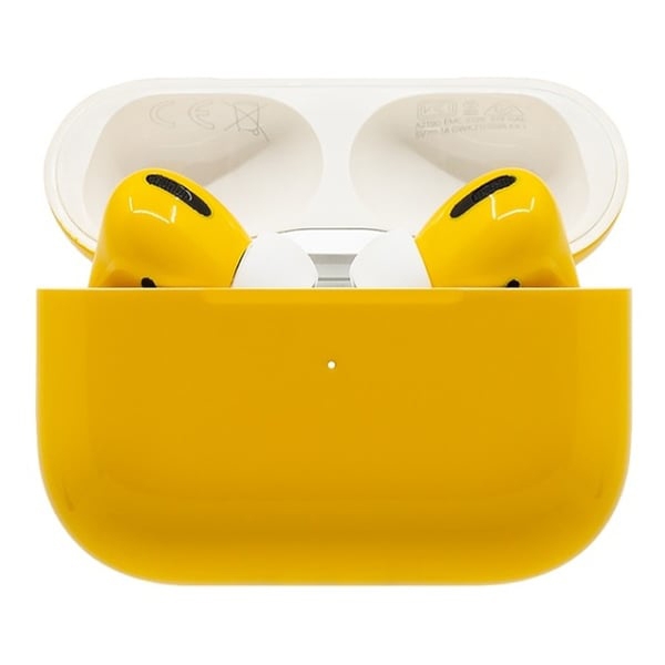 SWITCH APPLE AIRPODS PRO 2 WIRELESS FULL PAINT LAMBORGHINI YELLOW