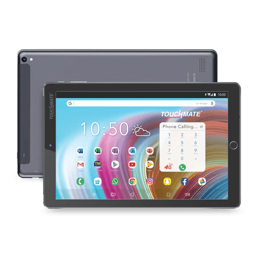 TOUCHMATE TABLET 10.1 4G OCTA CORE 64GB IPS,CVR BLACK -TMATE
