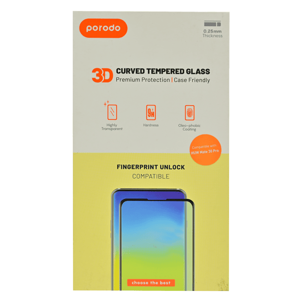 PORODO TEMPERED GLASS SCREEN PROTECTOR HUAWEI MATE 30 PRO