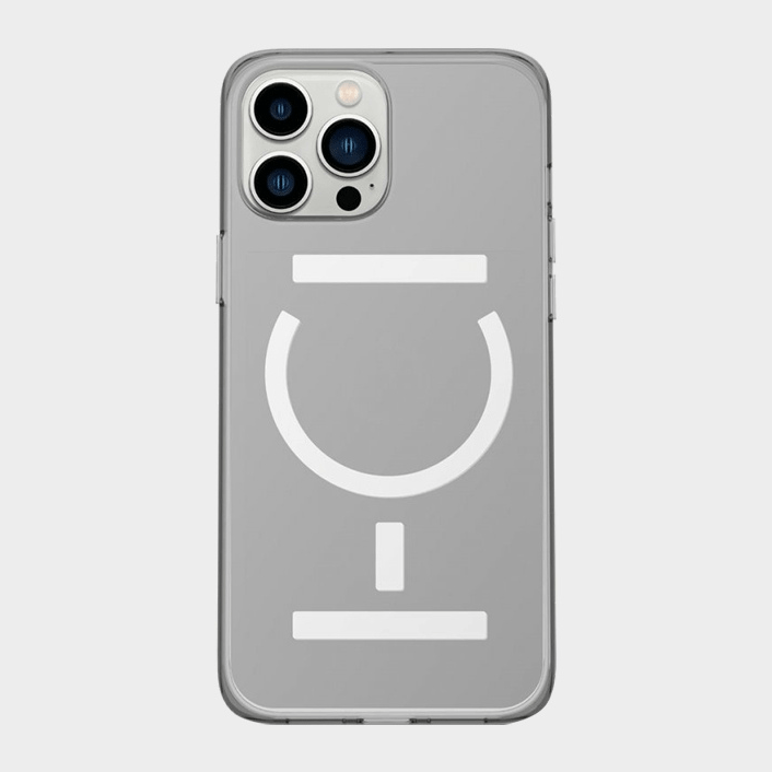 GOUI MAGNETIC CASE IPHONE 13 PRO WITH MAGNETIC BARS TRANSPARENT