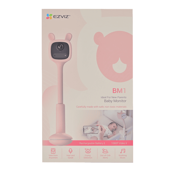 EZVIZ BABY MONITOR PINK COLOUR CAMERA BM1