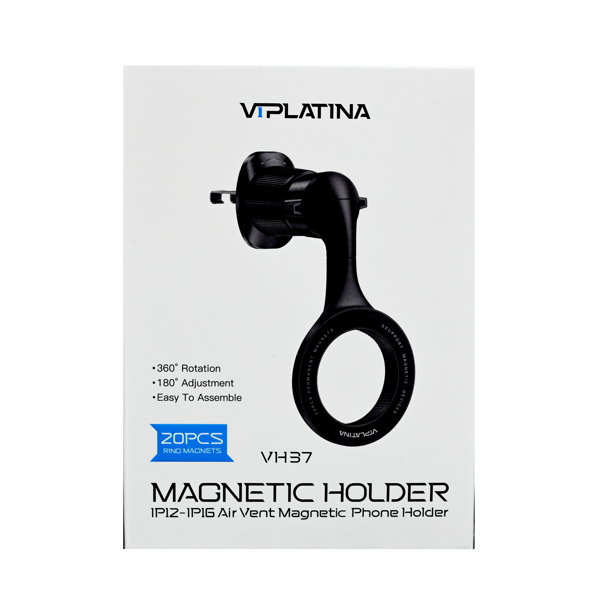 VIPLATINA MAGNETIC AIR VENT CAR HOLDER VH37