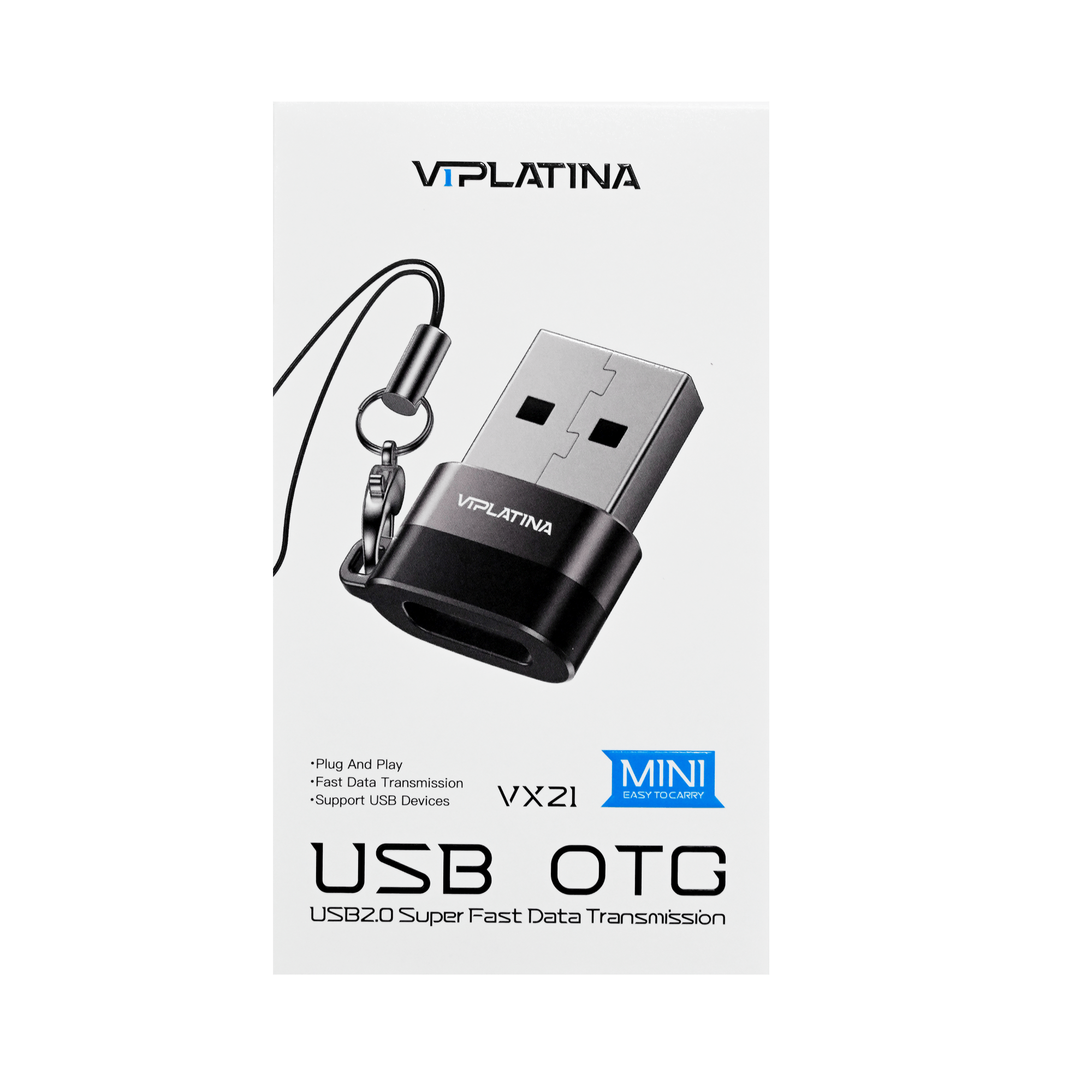 VIPLATINA TYPE-C TO USB A OTG ADAPTER VX21