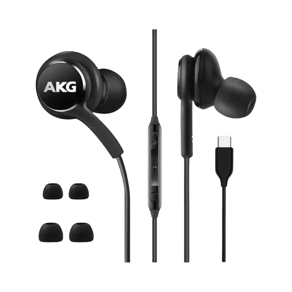 SAMSUNG EO-IC100 AKG TYPE-C STEREO EARPHONES BLACK