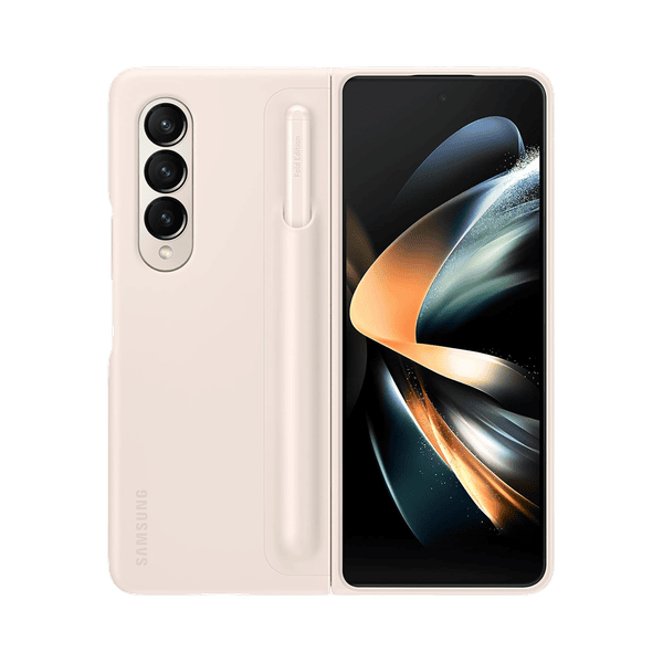 SAMSUNG EF-OPF93P Z FOLD4 STANDING COVER WITH PEN SAND