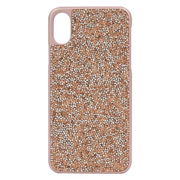 BLING WORLD STONE HARD COVER IPHONE X ROSEGOLD