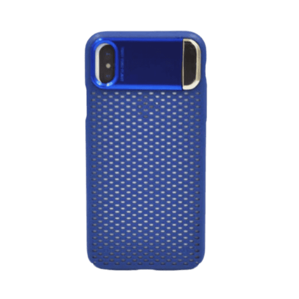 جوروم كوب سيريز حالة صلبة فون X بلو[JOYROOM CUBE SERIES HARD CASE IPHONE X BLUE]