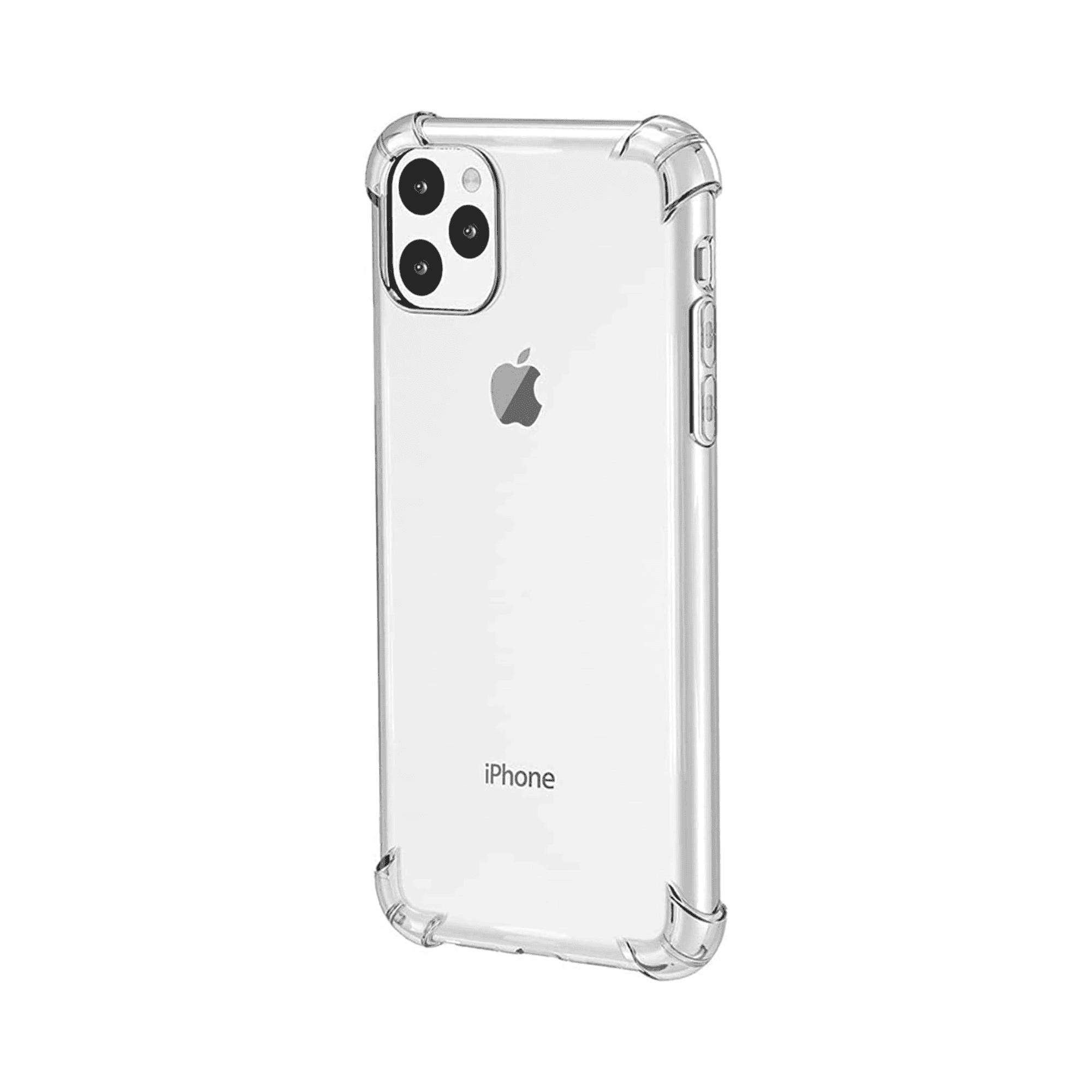 SILICONE CASE APPLE IPHONE 11 PRO CLEAR BLACK