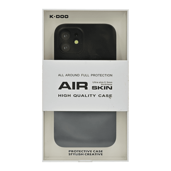 K-DOO AIR SKIN CASES IPHONE 12 BLACK