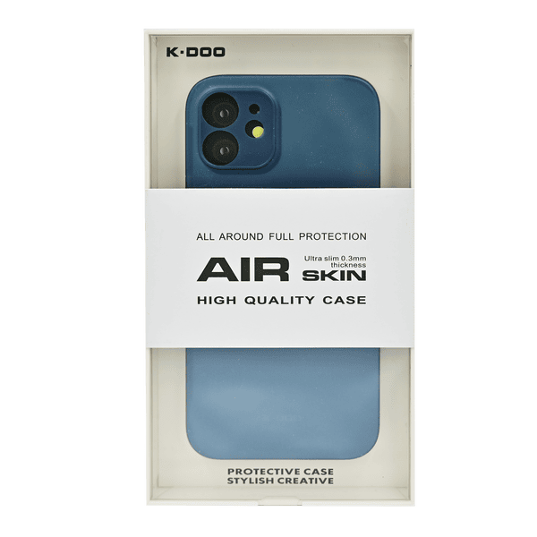 K-DOO AIR SKIN CASES IPHONE 12 BLUE